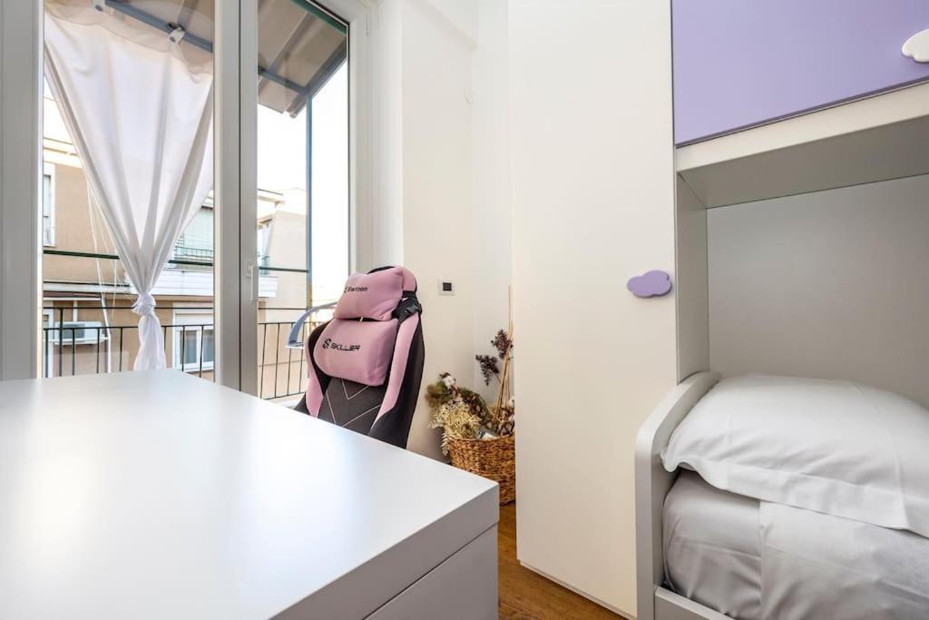 Stylish Apartment Rome Air Conditionig Wifi Tv 50 Metro 4 Minutes Away Exterior foto